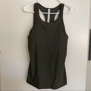 Lululemon Athletica tank with built in bra